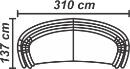 Canapea Havana 5 locuri